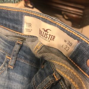 Hollister size 11 flare jeans
